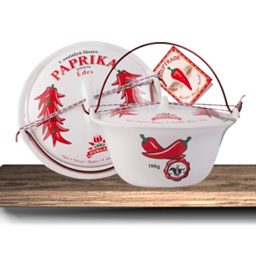 Kerámia bogrács 1x100g édes fűszerpaprika őrleménnyel