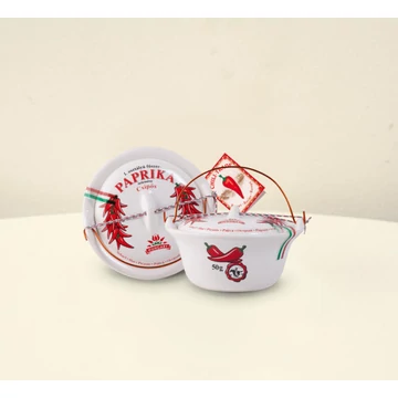 Kerámia bogrács 1x50 g csípős fűszerpaprika őrleménnyel