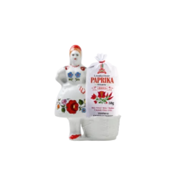 Porcelán kosaras lány + fűszerpaprika őrlemény édes 1X50g 