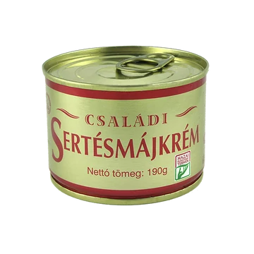 Családi sertésmájkrém 190g