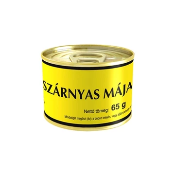 Szárnyas májaskrém 65g tépőzáras