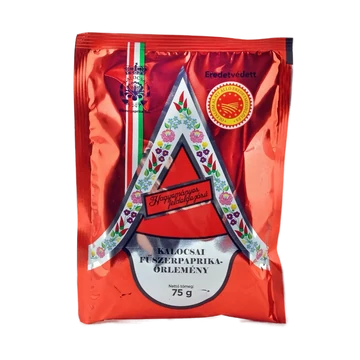 Kalocsai Fűszerpaprika őrlemény hagyományos feldolgozású, édes, (Eredetvédett) 75g