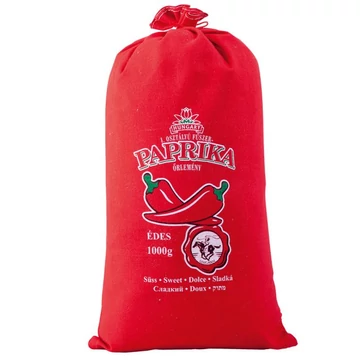 I. osztályú fűszerpaprika őrlemény édes 1000g vászonzsákban