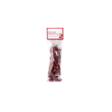 Szárított extra erős chili celofán tasakban