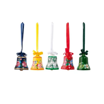 Festett fa csengő, kék (1 db)