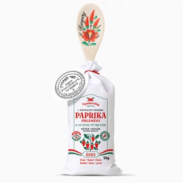 Fűszerpaprika őrlemény  fakanalas vászonzsákban 50g édes