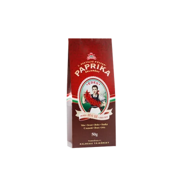 Füst ízű fűszerpaprika őrlemény papír díszdobozban édes 50g