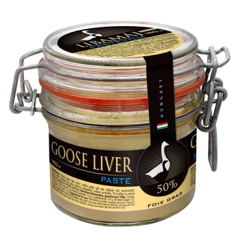 Libamáj Pástétom, 180g (csatos üvegben)