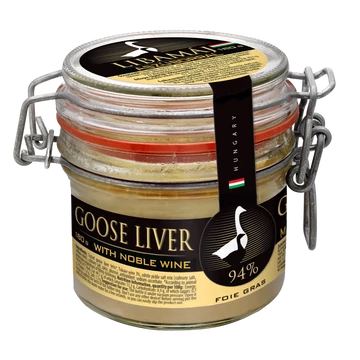 Libamáj Aszúborral, 180g (csatos üvegben)