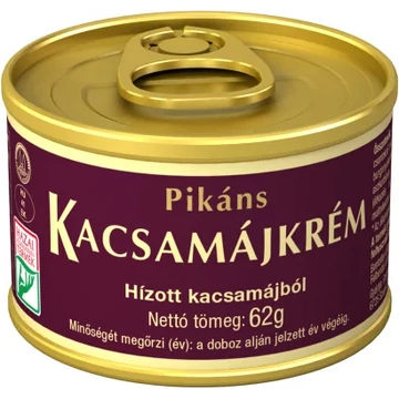 Pikáns kacsamájkrém hízott májból 62g