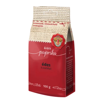 Szegedi II. osztály őrölt paprika édes 100g