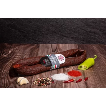 Tóalmási csípős szürkemarhakolbász 170gr/pár (Nitritmentes)