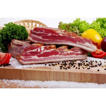 Tóalmási füstölt kolozsvári szalonna (300g/db)