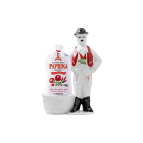 Porcelán kosaras fiú + fűszerpaprika őrlemény csípős 1X50g 