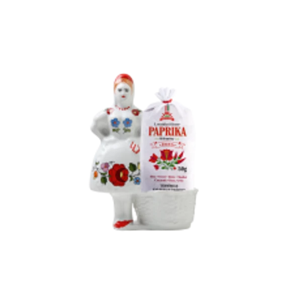 Porcelán kosaras lány + fűszerpaprika őrlemény édes 1X50g 