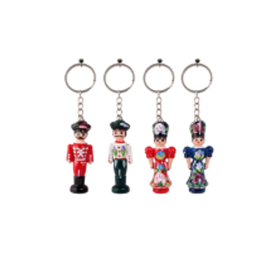 Kulcstartó fiú, piros(1 db)