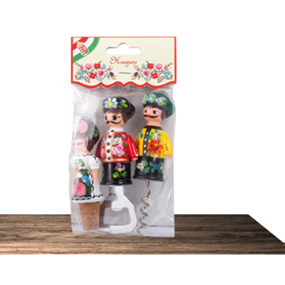 Sörnyitó, parafa dugó, dugóhúzó ajándékcsomag