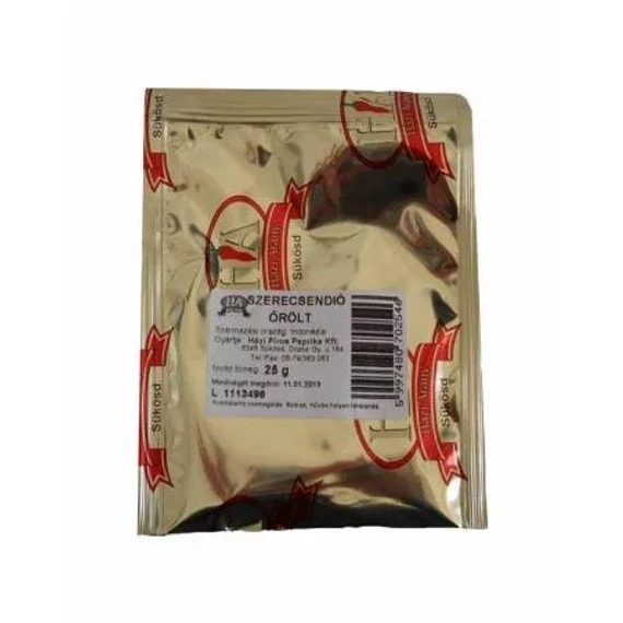 Szerecsendió őrölt 25g