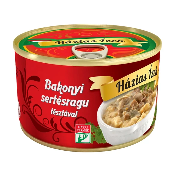 Bakonyi sertésragu tésztával 400g