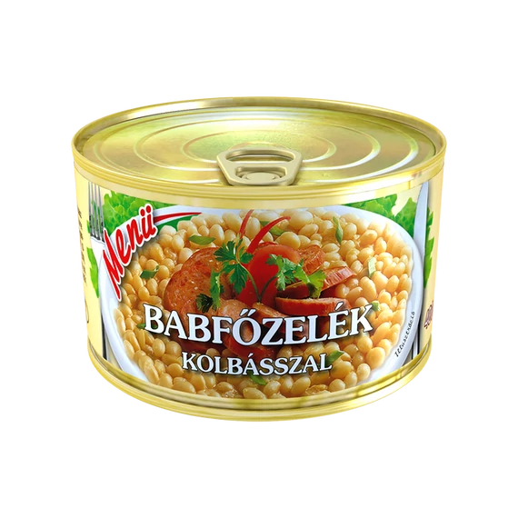 Babfőzelék kolbásszal 400g (Menü)
