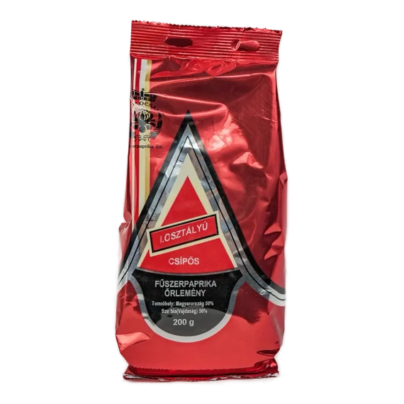 Kalocsai I. osztályú fűszerpaprika őrlemény csípős 200g