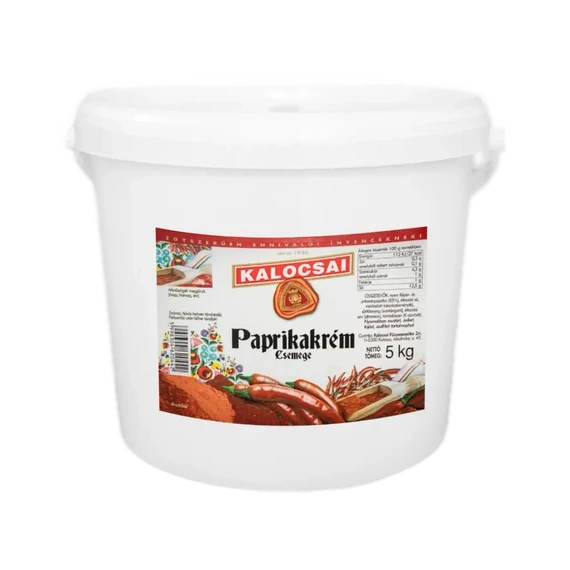 Kalocsai Csemege Paprikakrém 5000g