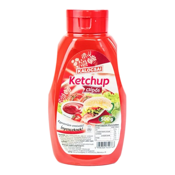 Kalocsai Csípős  Ketchup 500g