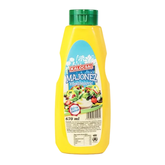 Kalocsai Majonéz édesítőszerrel 670ml