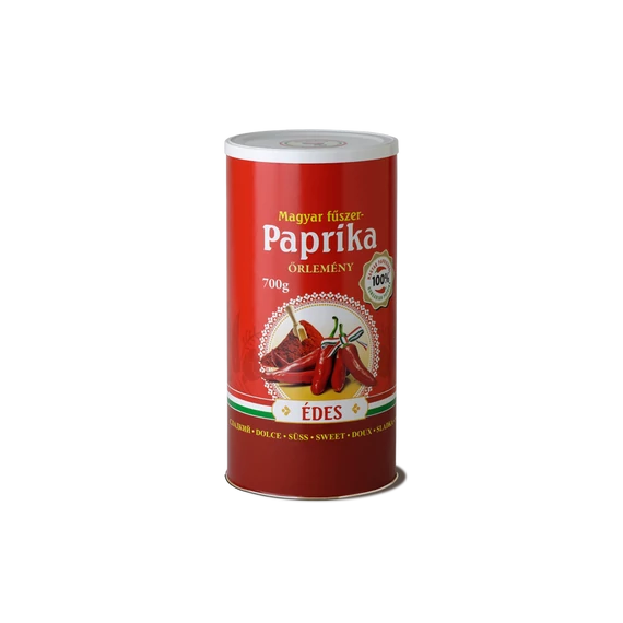 Magyar fűszerpaprika őrlemény édes 700 g dobozban