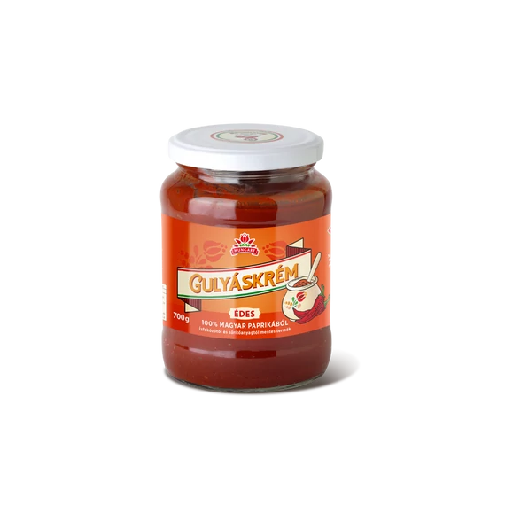 Gulyáskrém édes 700 g üveges