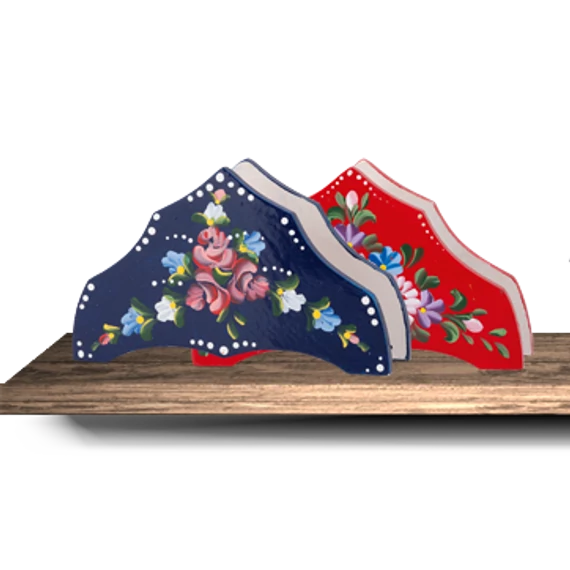 Szalvétatartó kék (1db)