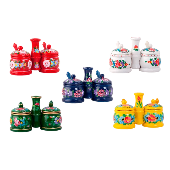 Festett 2-es sótartó fa, sárga (1 db)