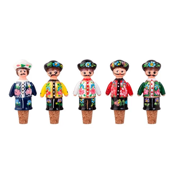 Parafa dugó, fababa forma fiú (kék szín, 1 db)