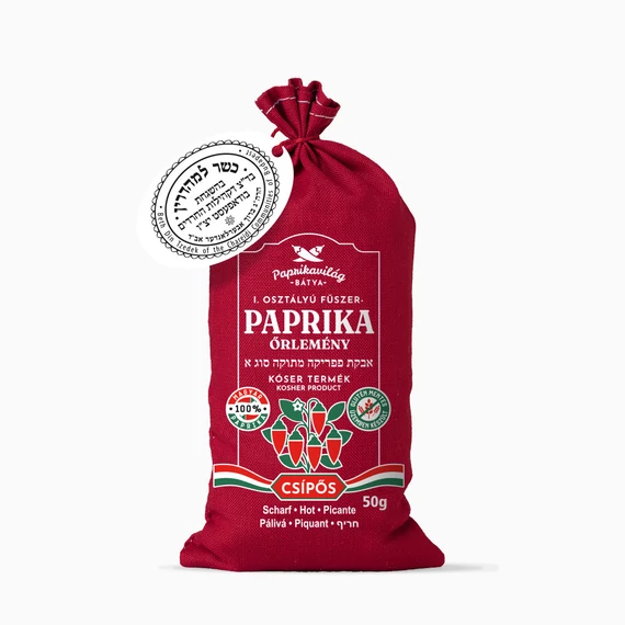 Fűszerpaprika őrlemény vászonzsákban 50g csípős