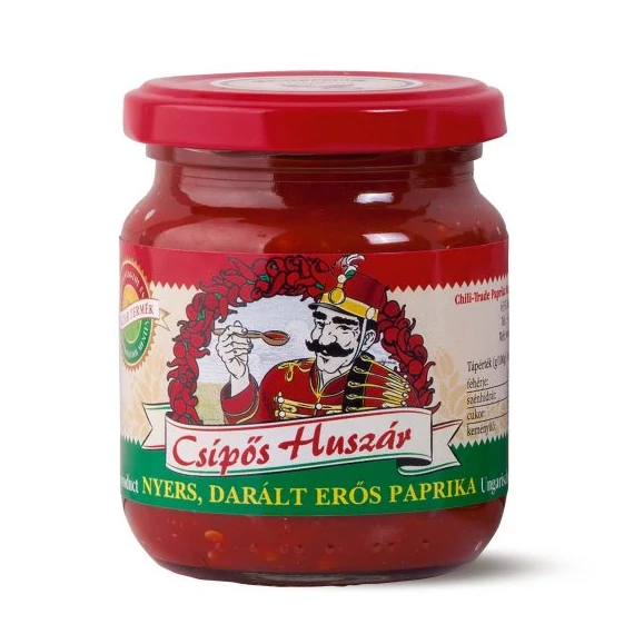 Csípős Huszár (erős paprika krém), 210g