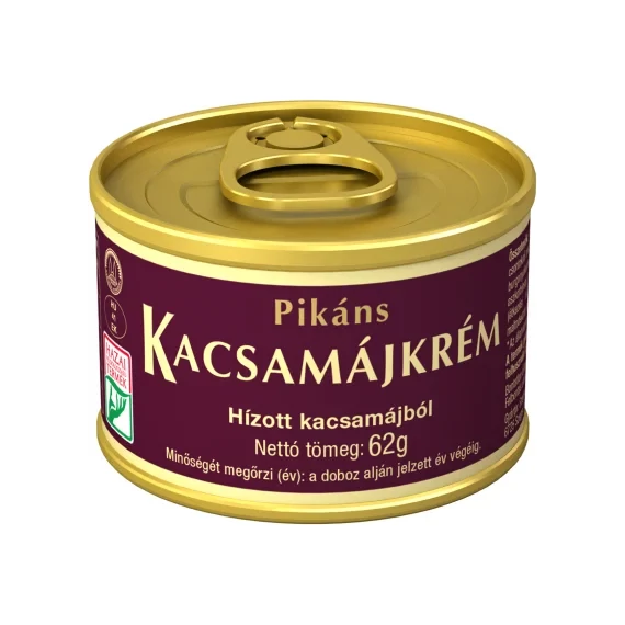 Pikáns kacsamájkrém hízott májból 62g