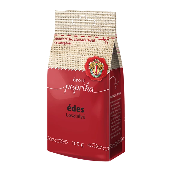 Szegedi I. osztály őrölt paprika édes 100g