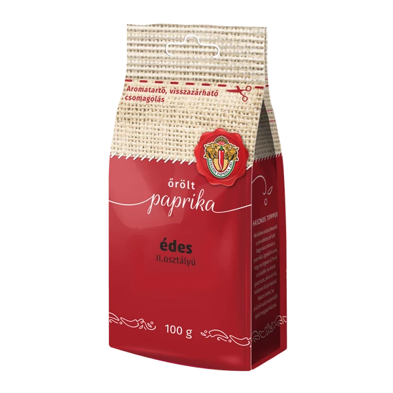 Szegedi II. osztály őrölt paprika édes 100g