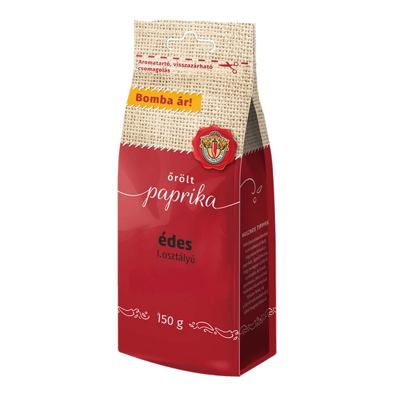 Szegedi I. osztály őrölt paprika édes 150g