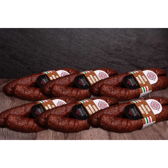 Tóalmási Csípős Füstölt Mangalica Szárazkolbász Csomag Nitritmentes 6 pár