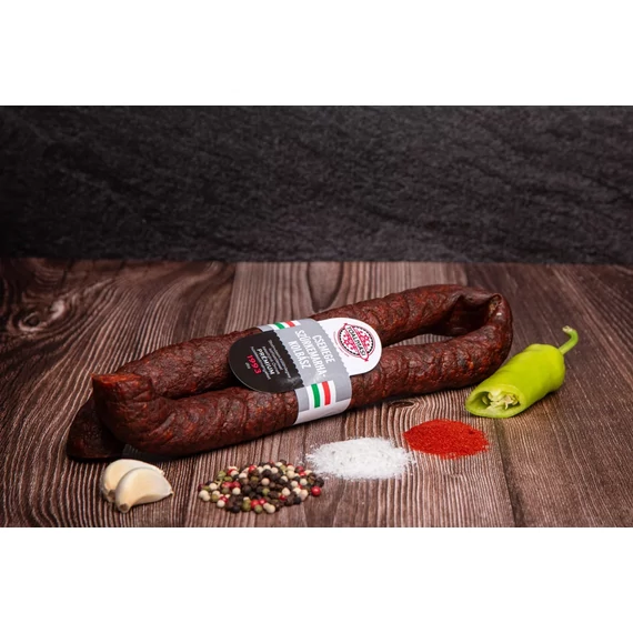 Tóalmási csemege szürkemarhakolbász 250gr/pár (Nitritmentes)