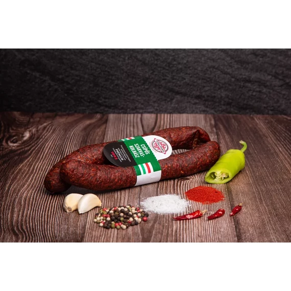 Tóalmási csípős szarvaskolbász 250gr/pár (Nitritmentes)